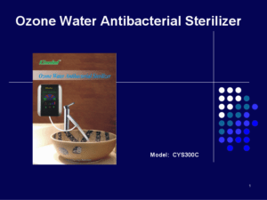 Ozone Tap Water Antibacterial Sterilizer Digital display
